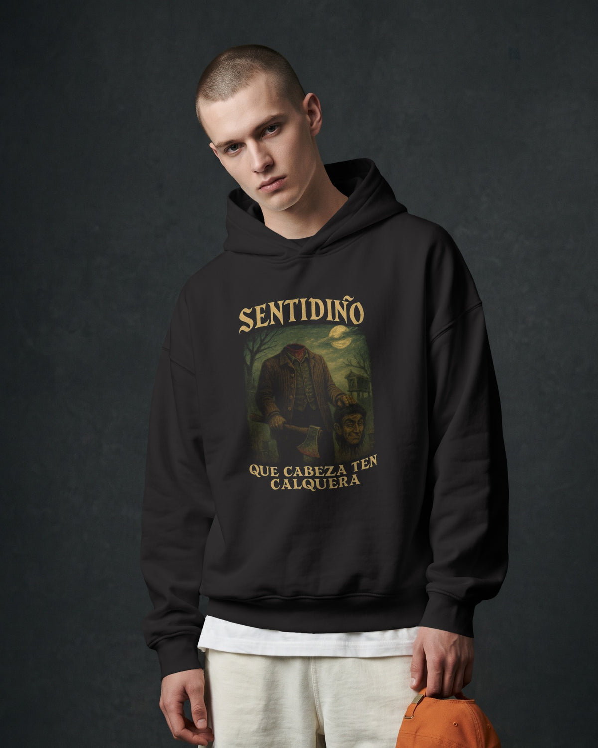 Sudadera Galega Sentidiño que Cabeza ten Calquera | Sapoconcho