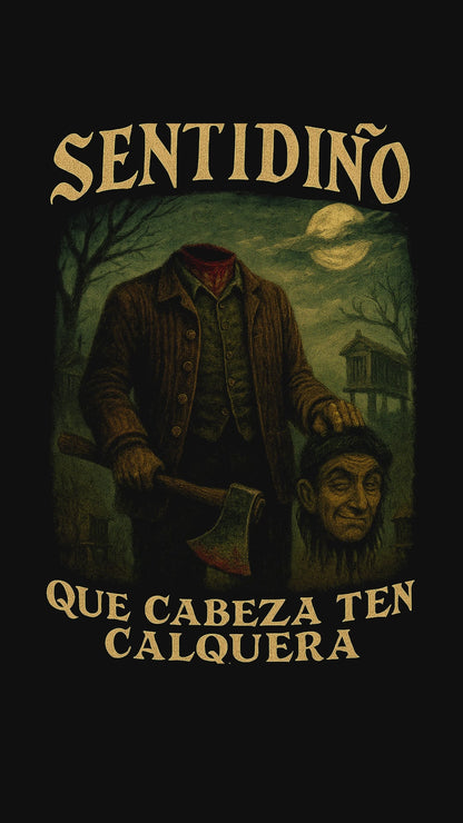 Sudadera Galega Sentidiño que Cabeza ten Calquera | Sapoconcho